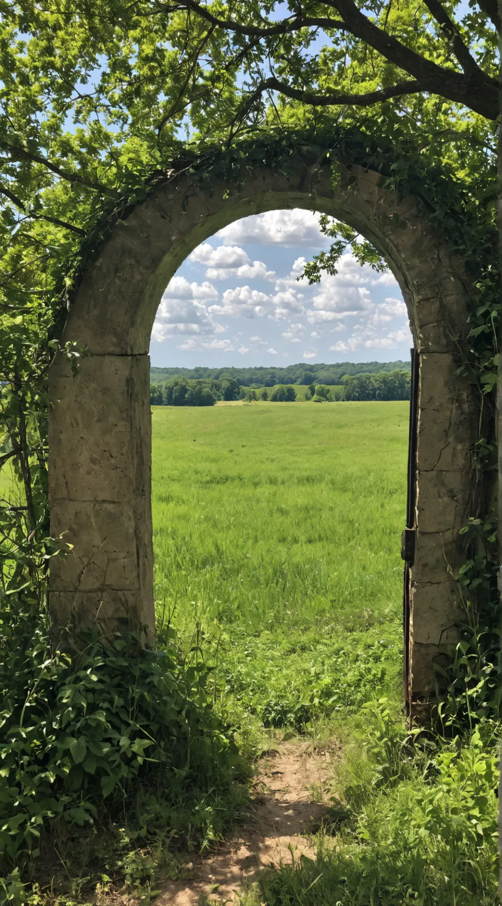 ai character: Portal background