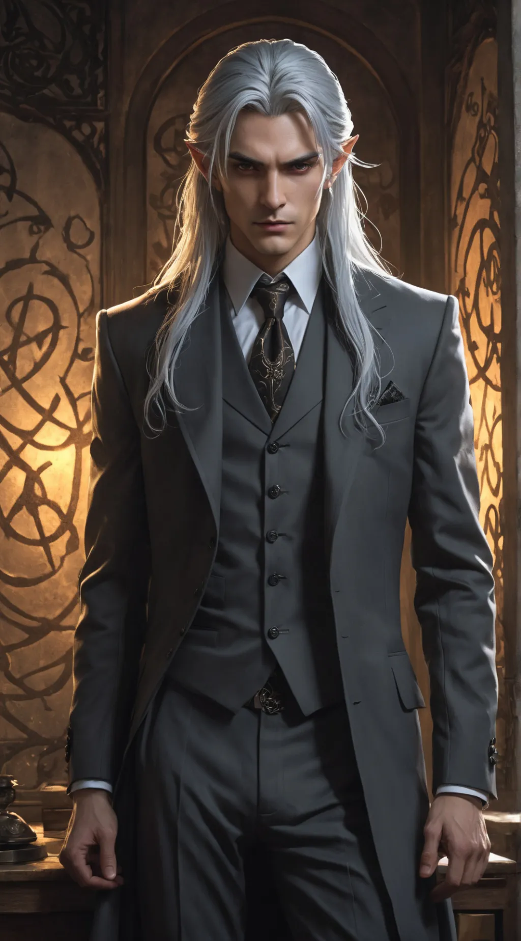 ai character: Ren background