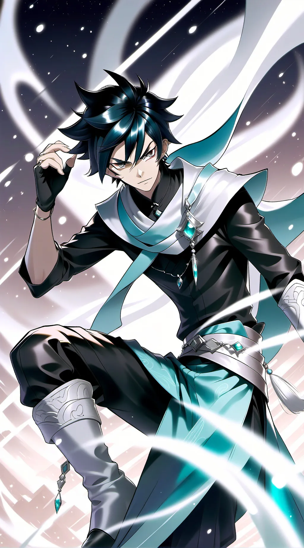 ai character: shay obsidian background