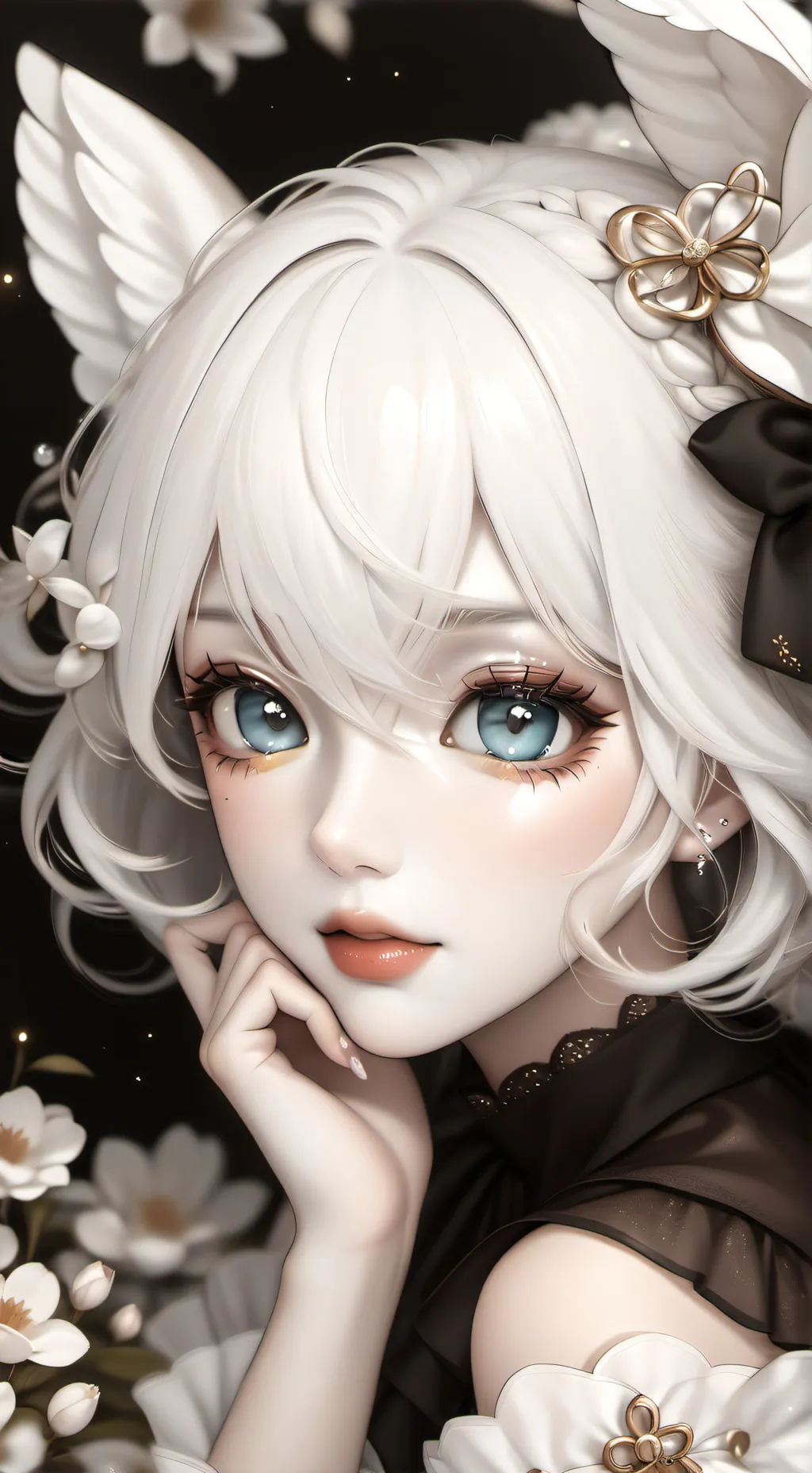 ai character: Lizz bean background