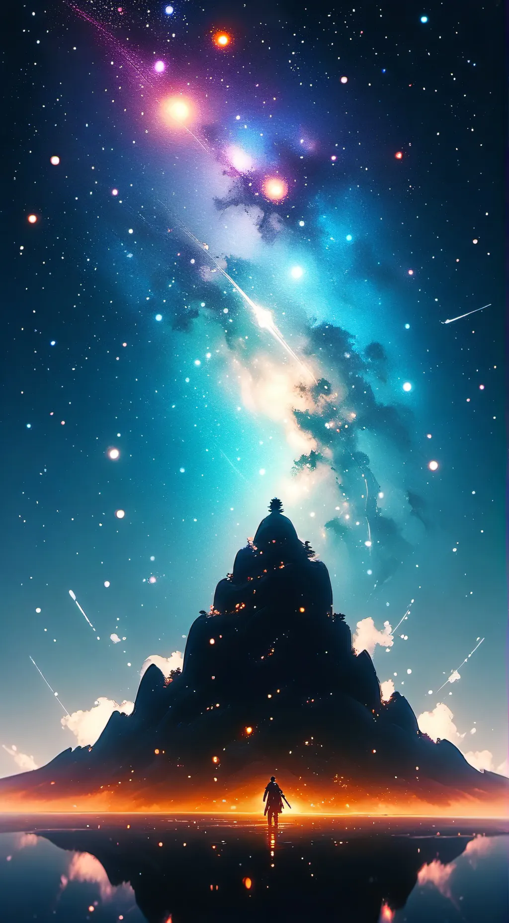 ai character: Snake saturn background