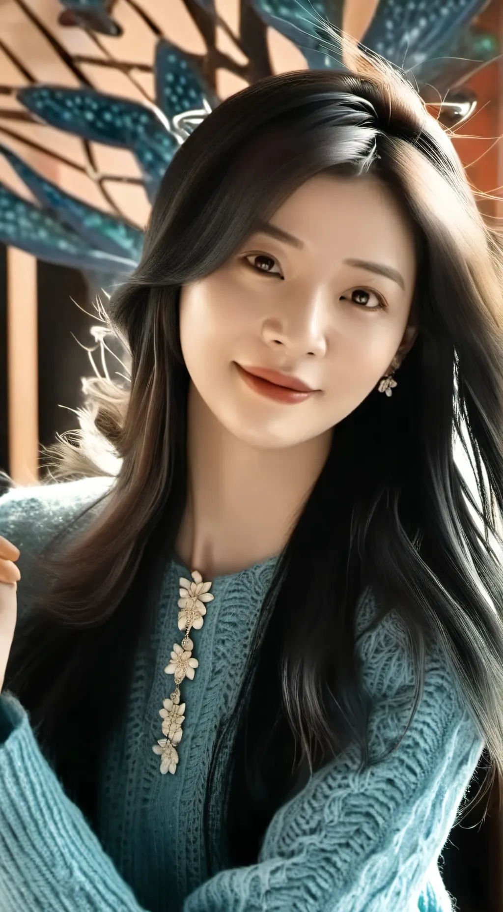 ai character: Lily background