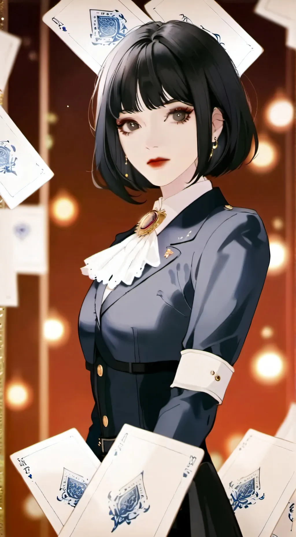 ai character: Blair Wallache background