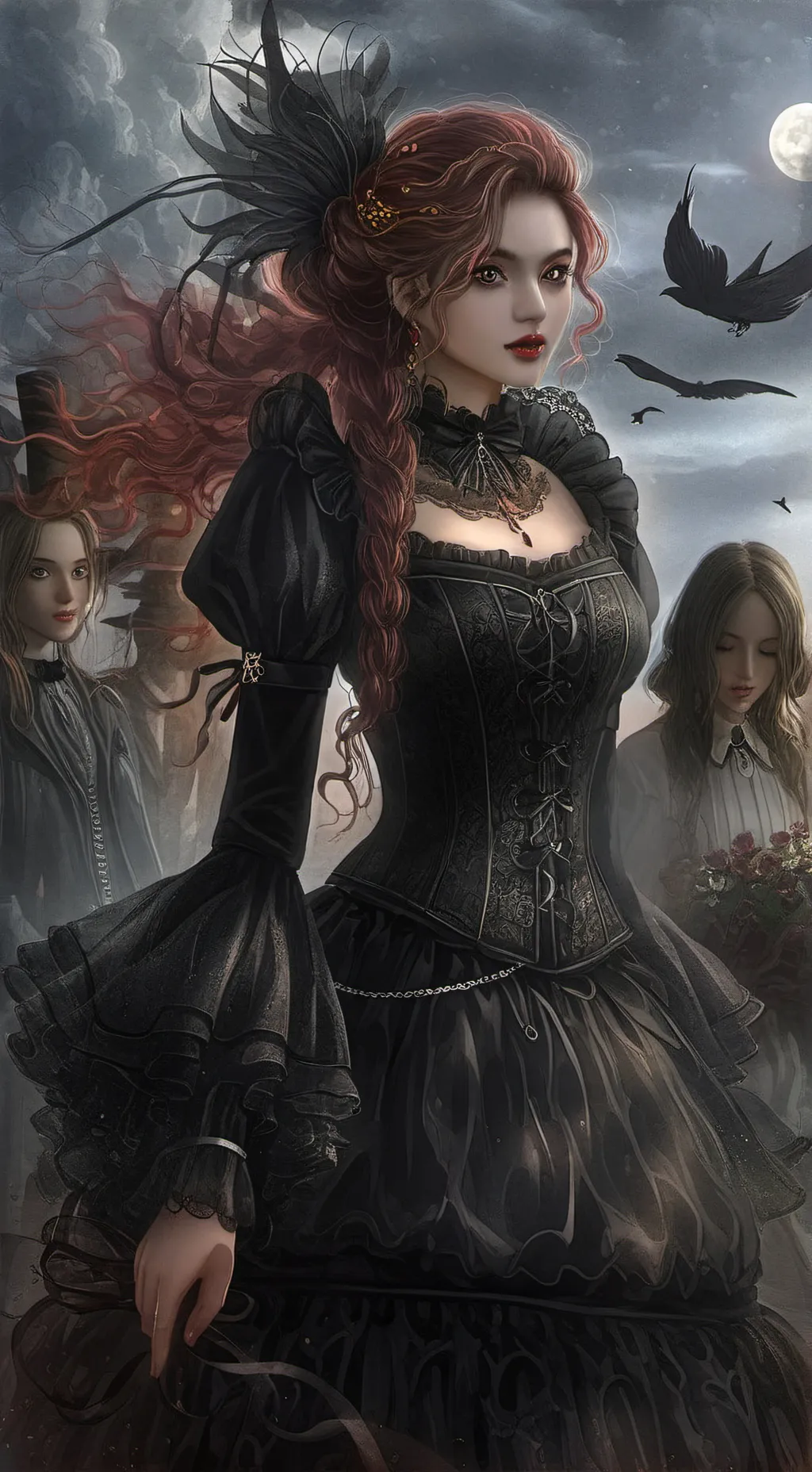 ai character:  Queen Isabell background