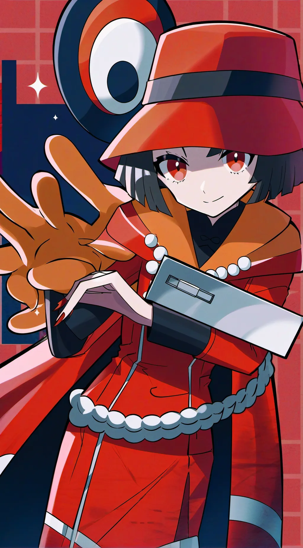 ai character: SOLARBALLS GHE AU background