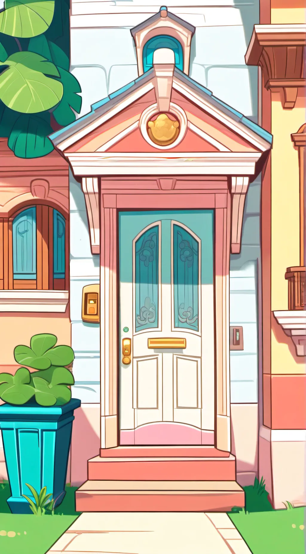 ai character:  doors Hardcore background