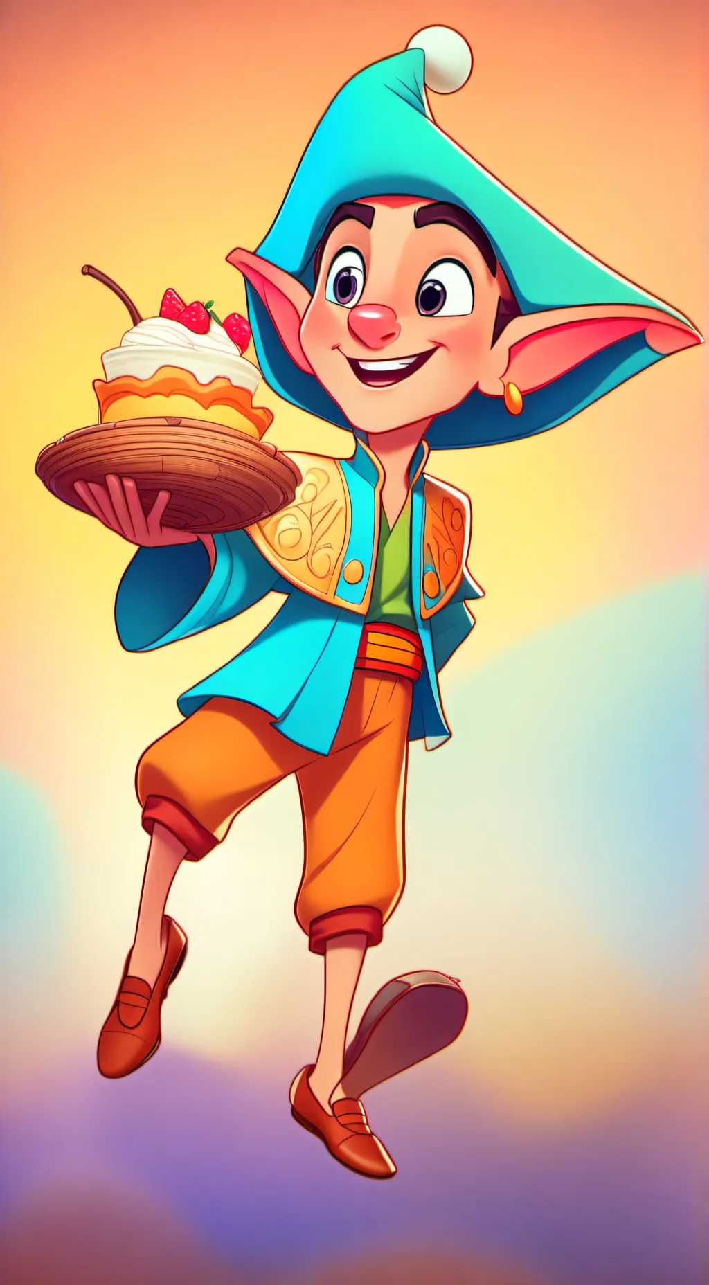 ai character: elfo de los deseos background