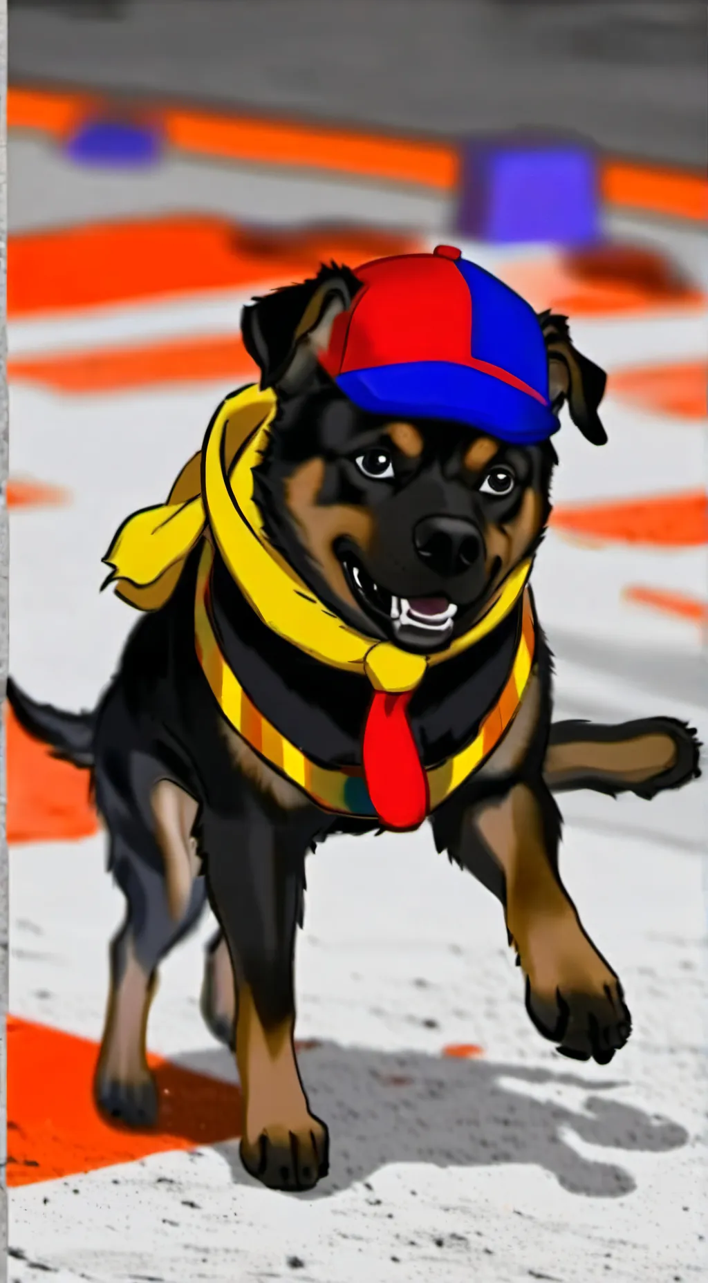 ai character: k9 background