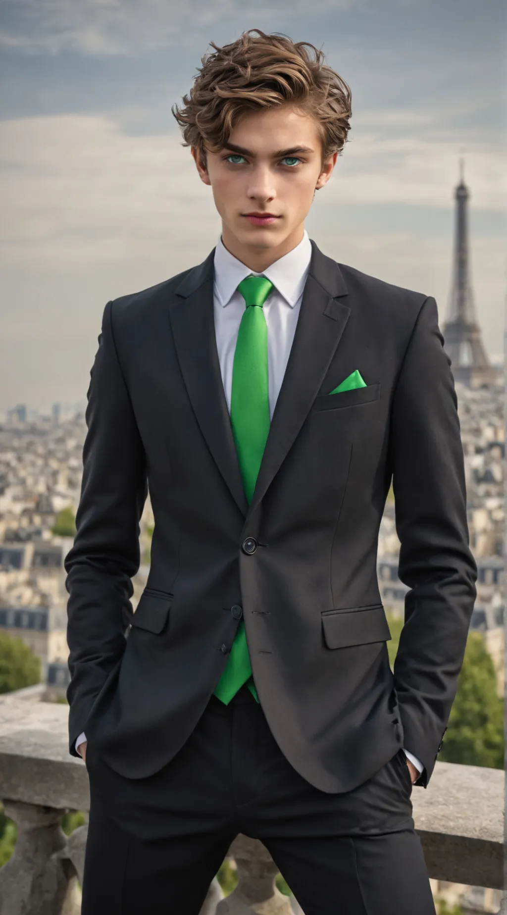 ai character: Adrien Agreste background