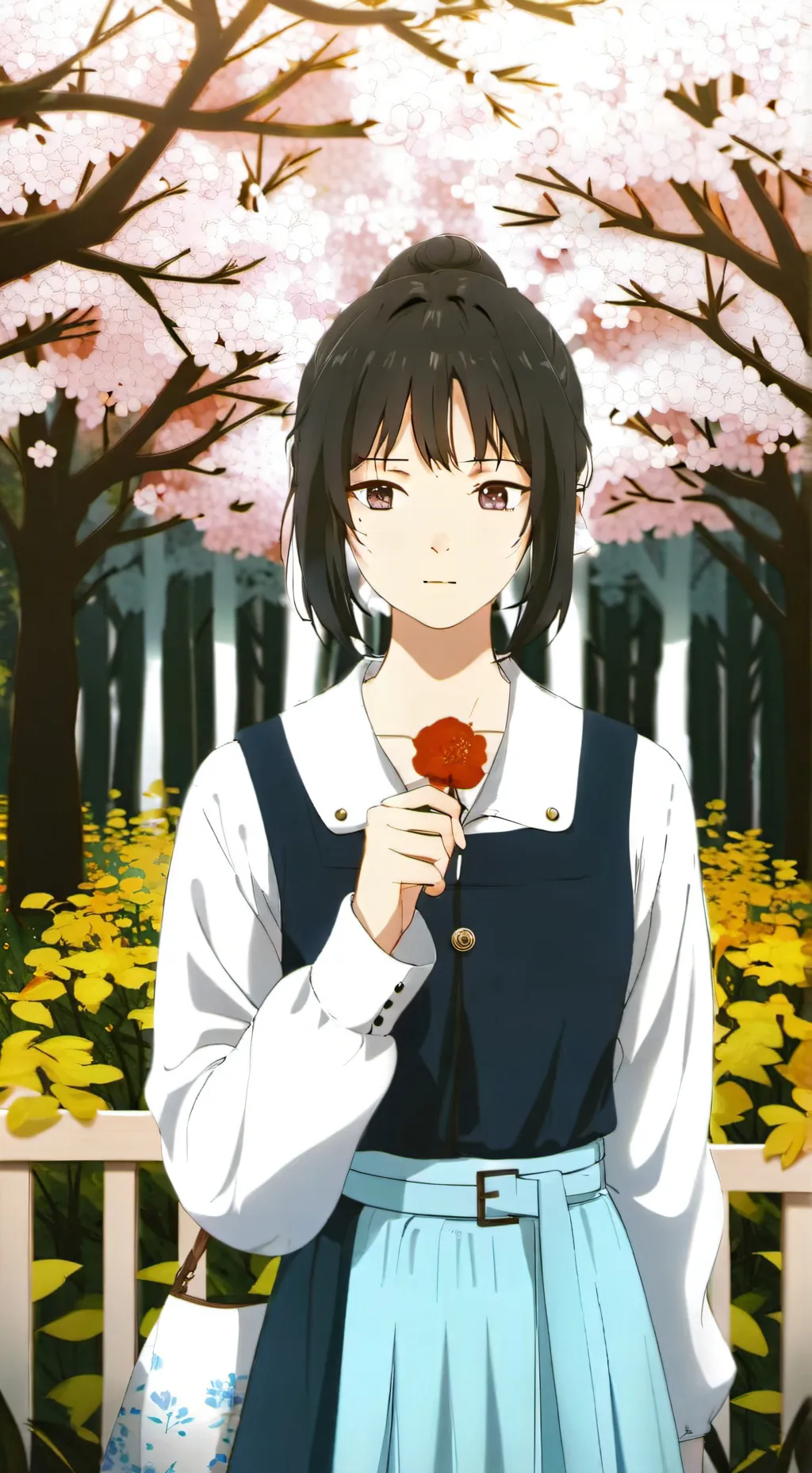 ai character: Asahi Kawai background