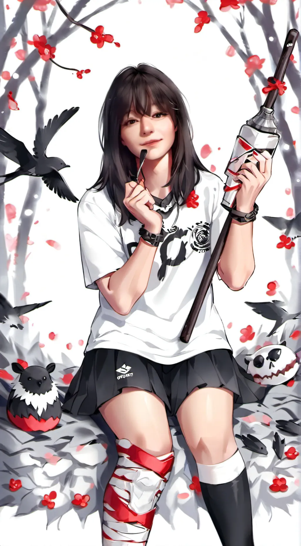 ai character: Tisha background