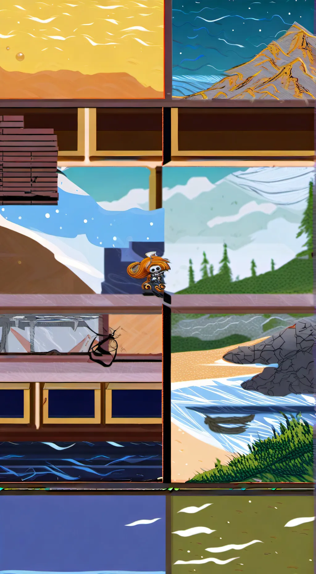 ai character: Murdruer drones  background