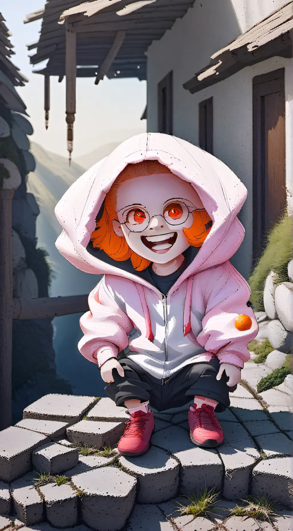 ai character: DOLLY AND FRIENDS background