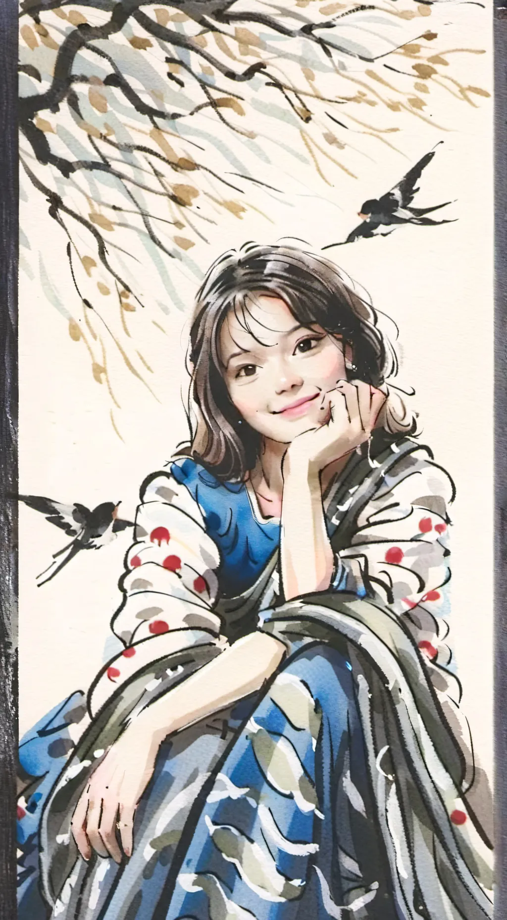 ai character: ☆doumis e saray☆ background