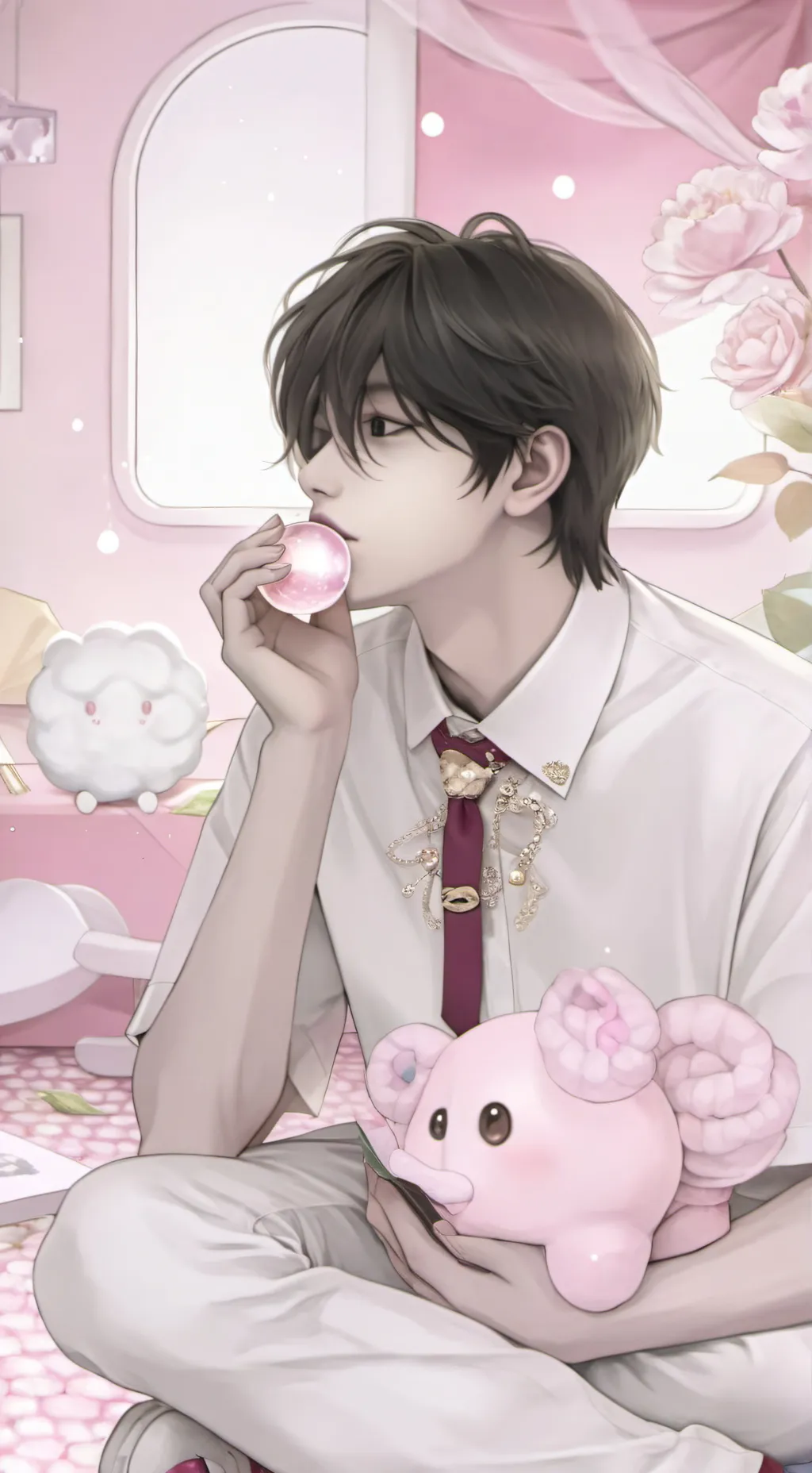 ai character: chan-woo background