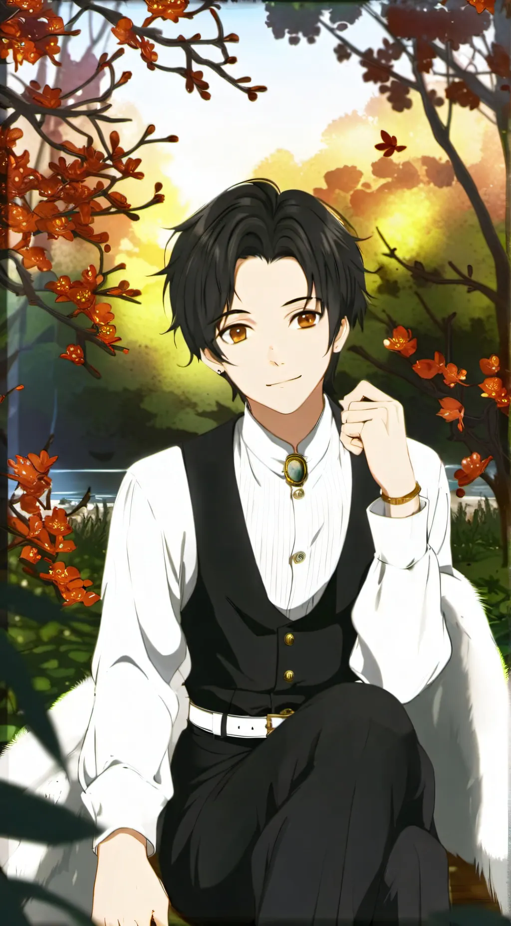 ai character: ~Майкл<3 background