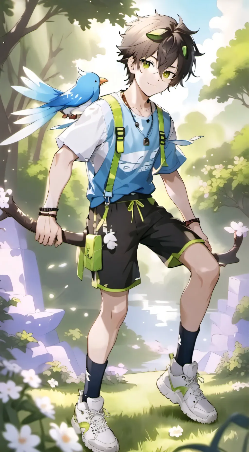 ai character: Kash Levertt background