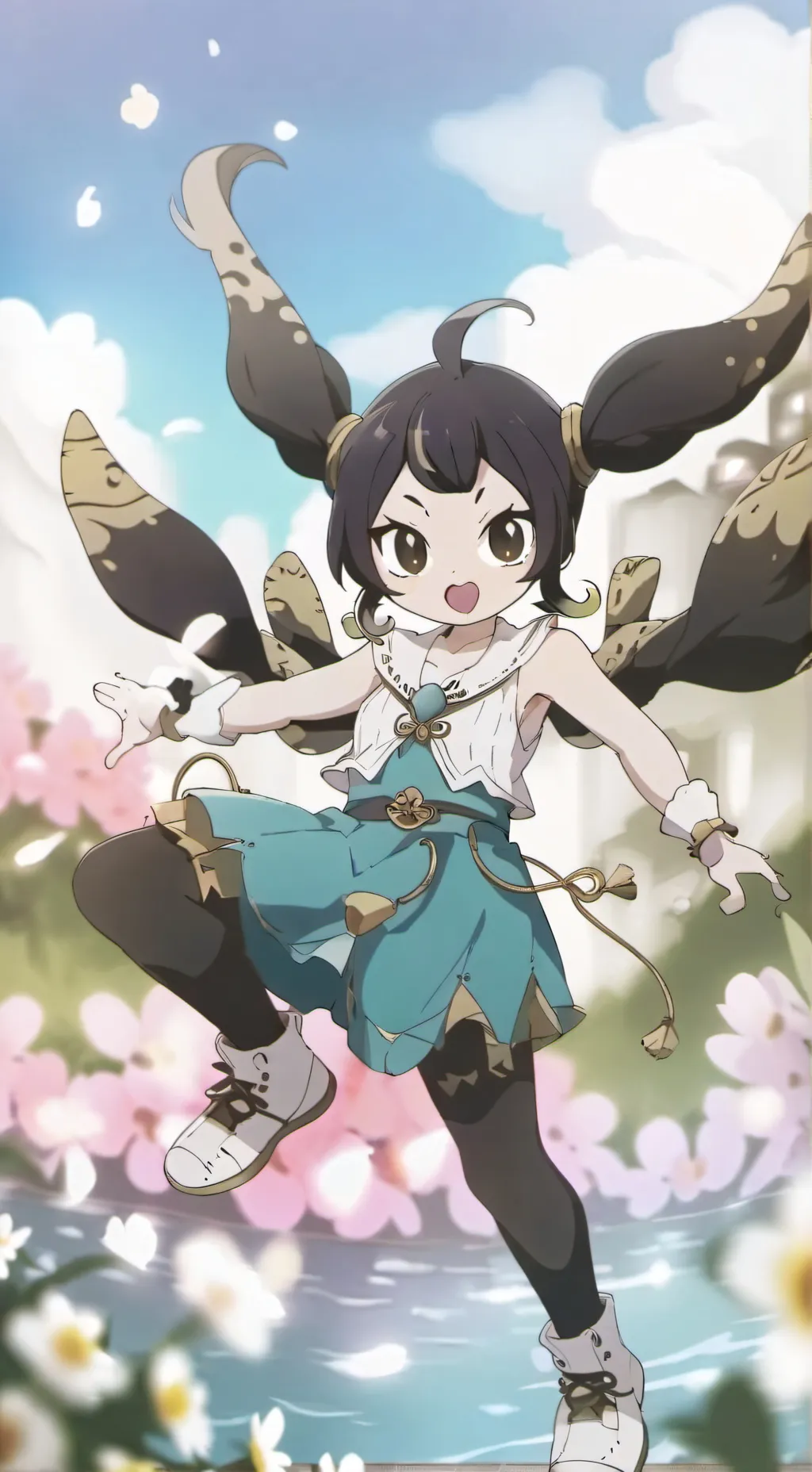 ai character: nit cat background