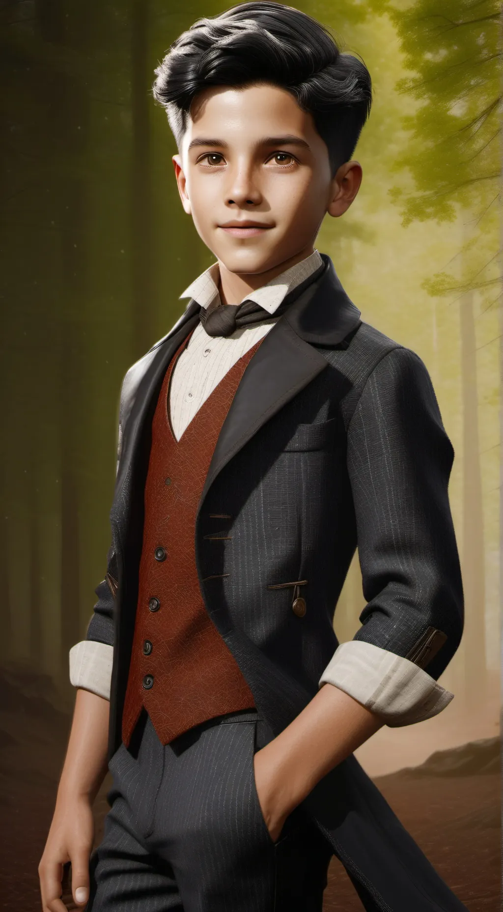 ai character: Aiden background