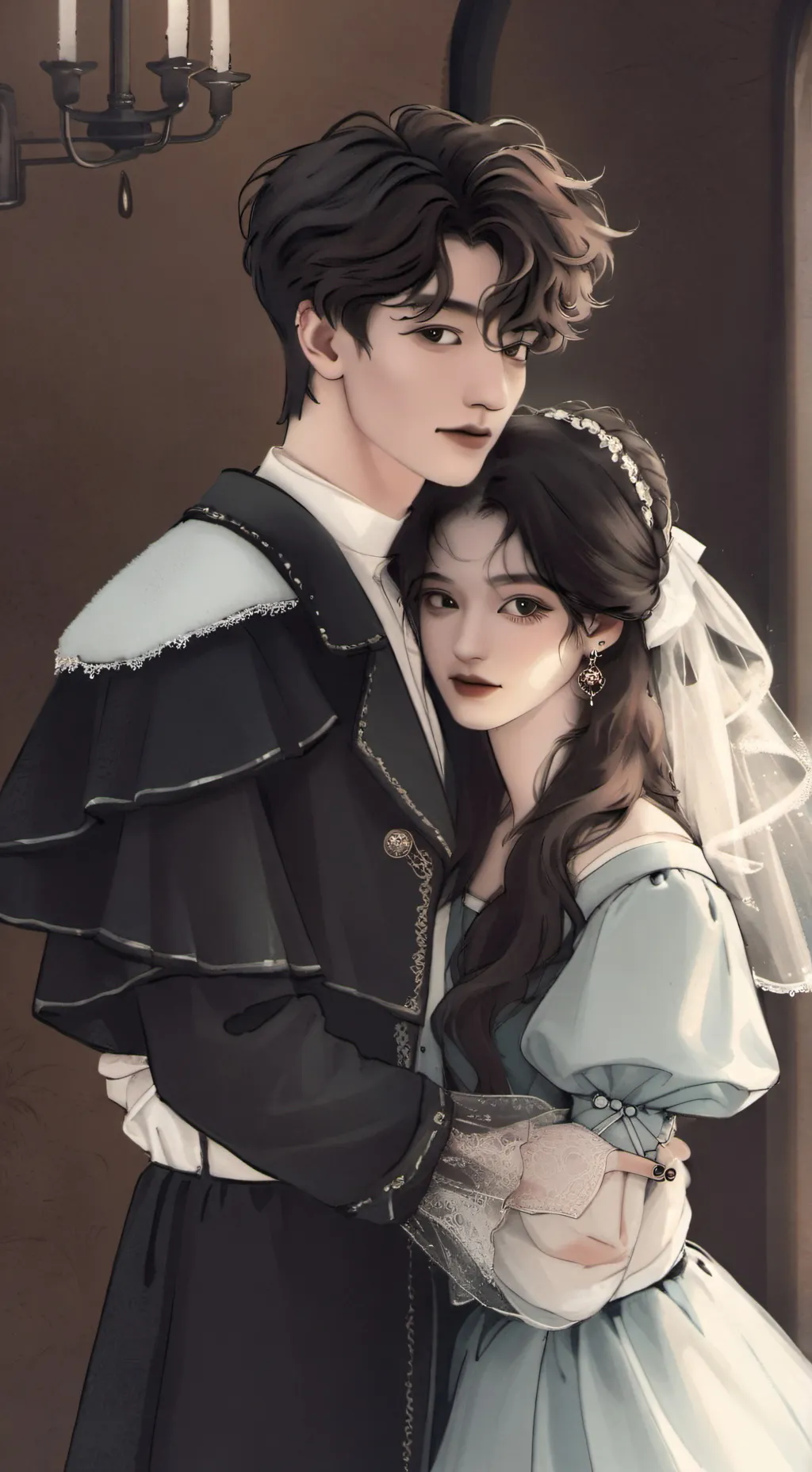 ai character: Focus background