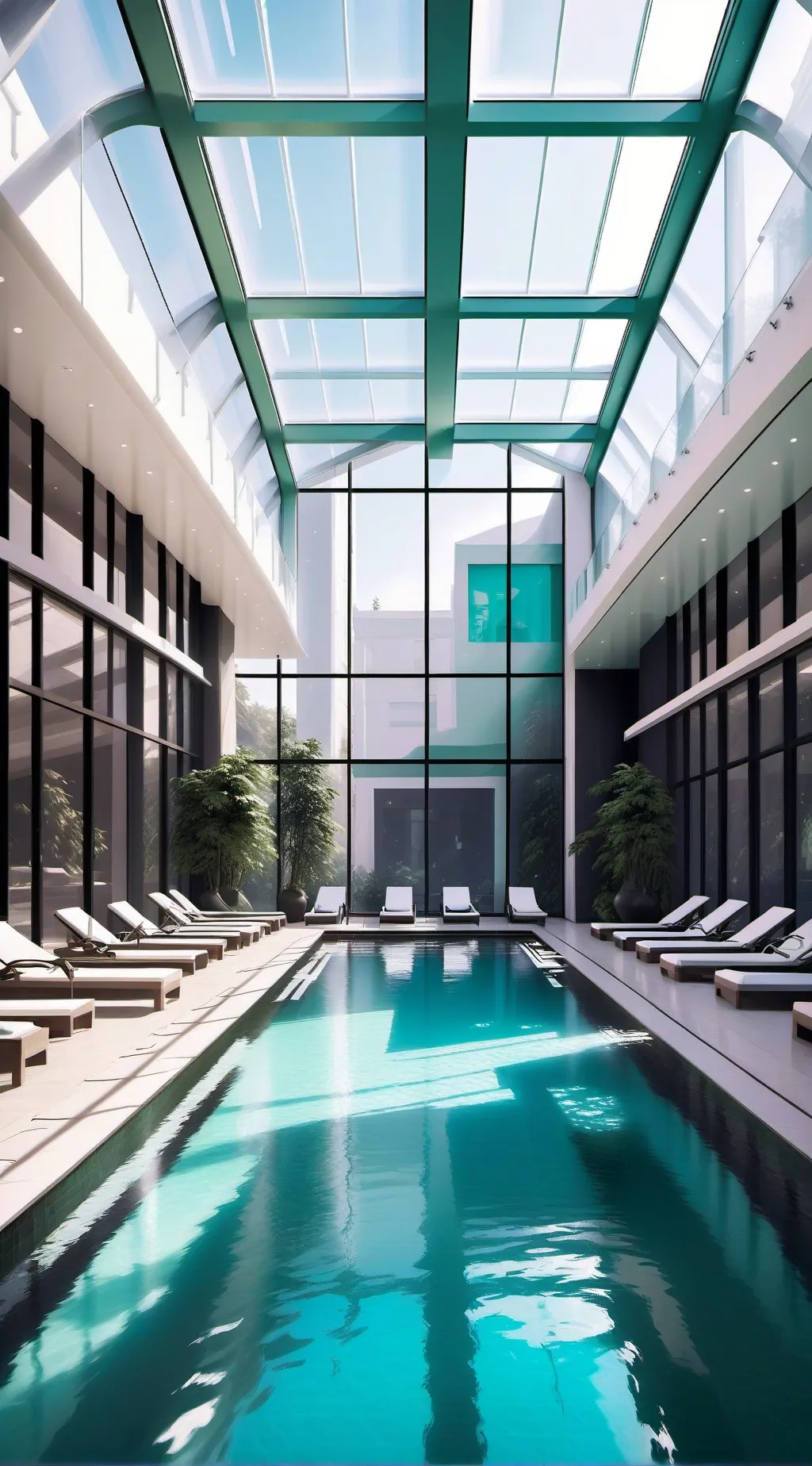 ai character: Dw! pool background