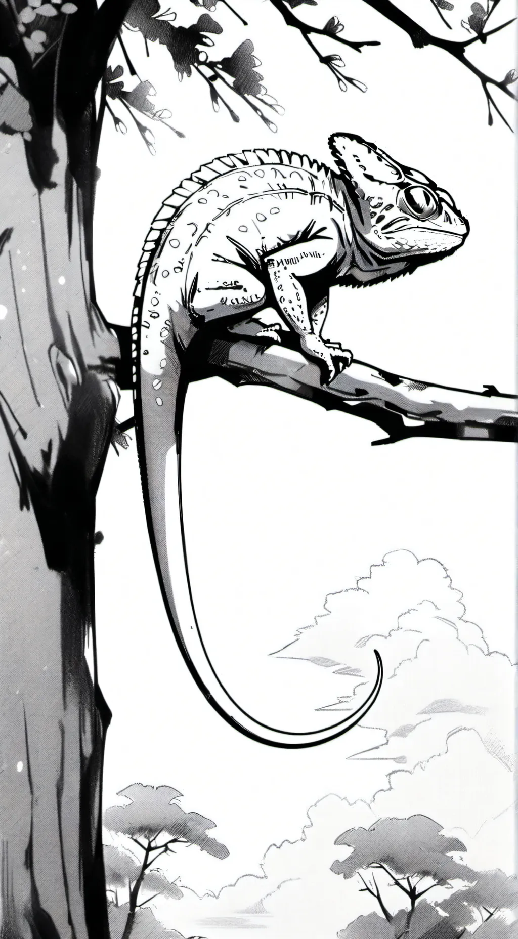 ai character: Maxameleon background