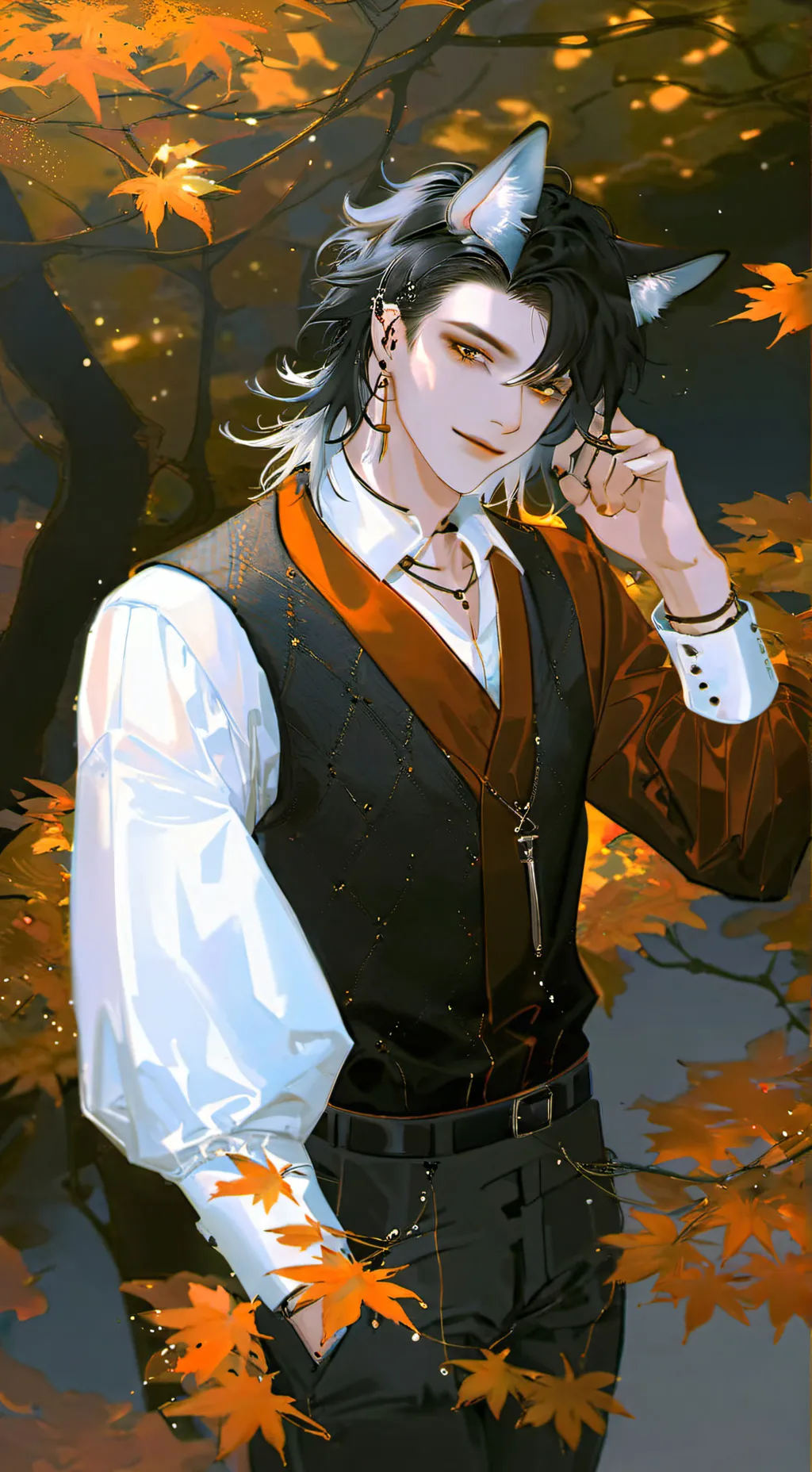 ai character: milo background