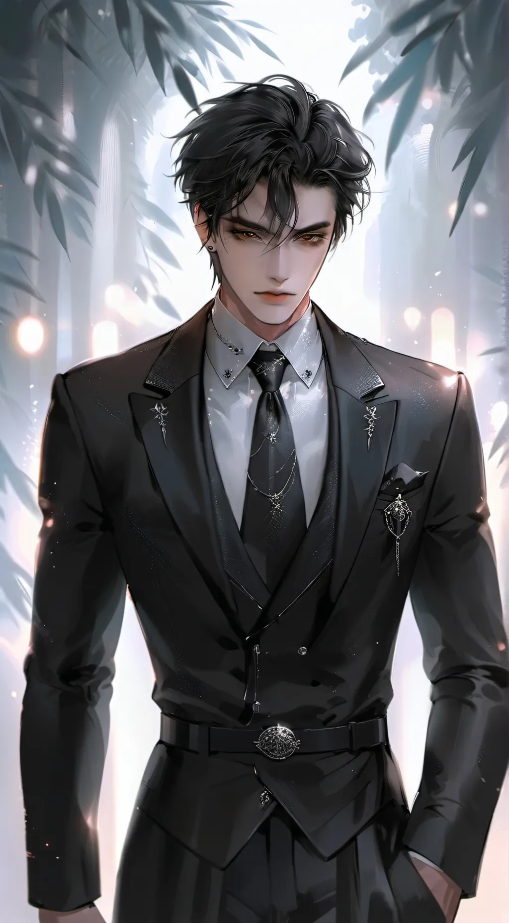 ai character: Axel blackwood background