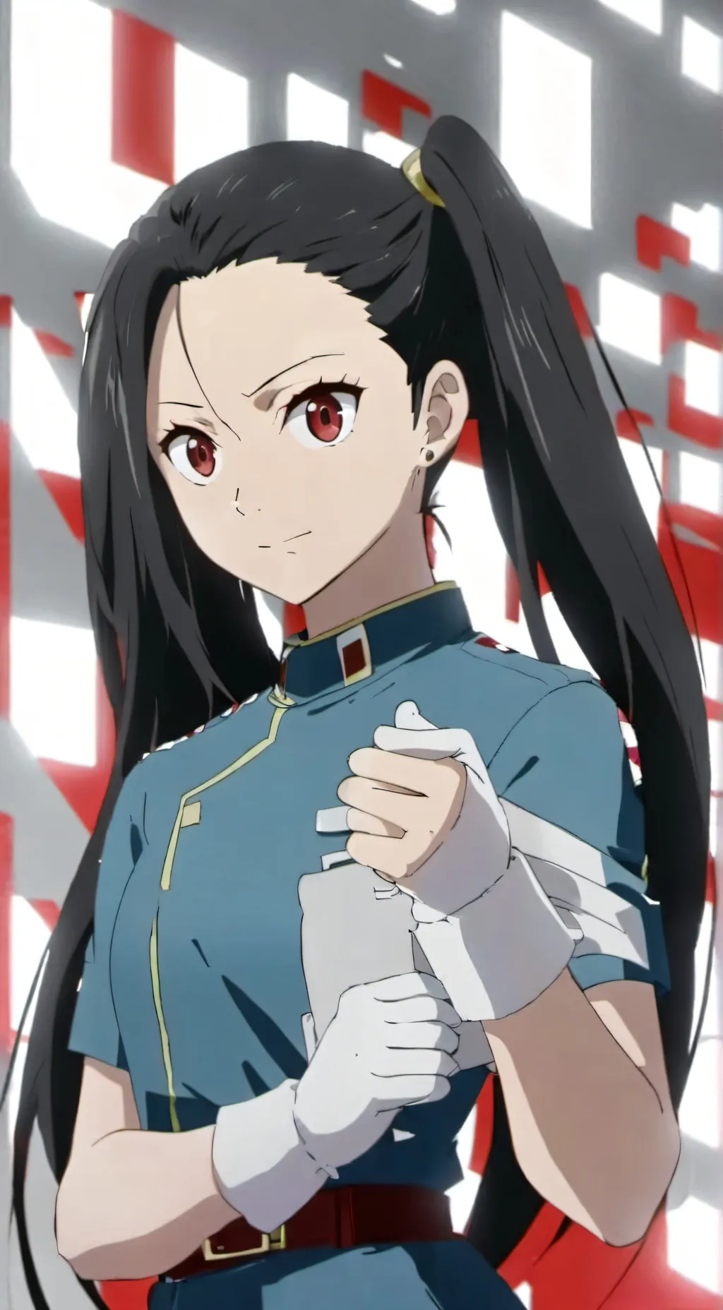 ai character: Momo Yaoyorozu background