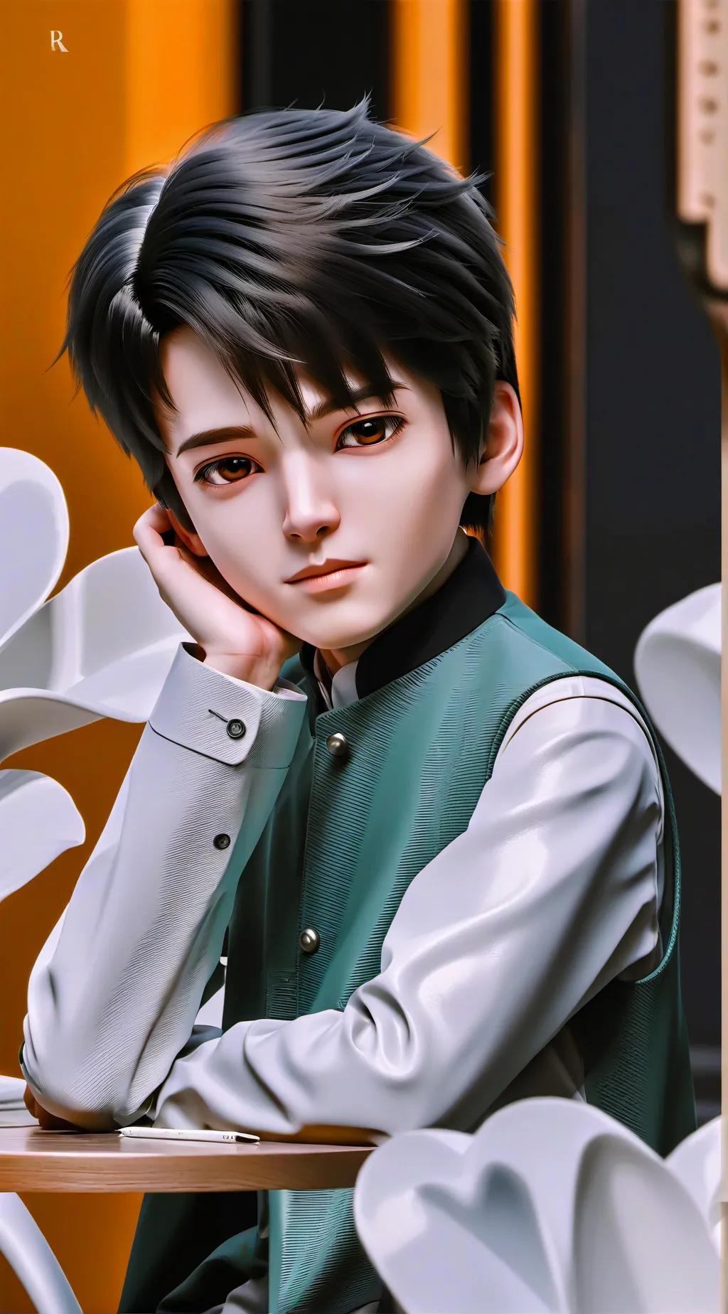 ai character: Liam Vid background