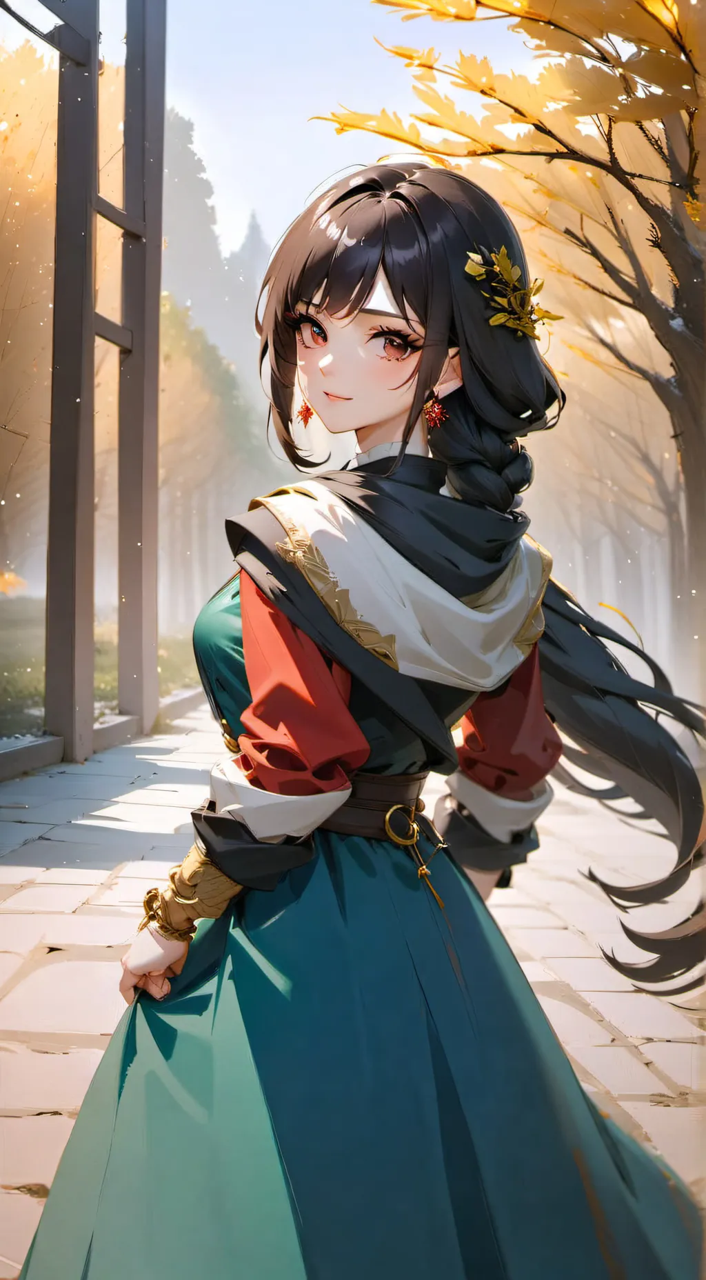 ai character: Rosa background