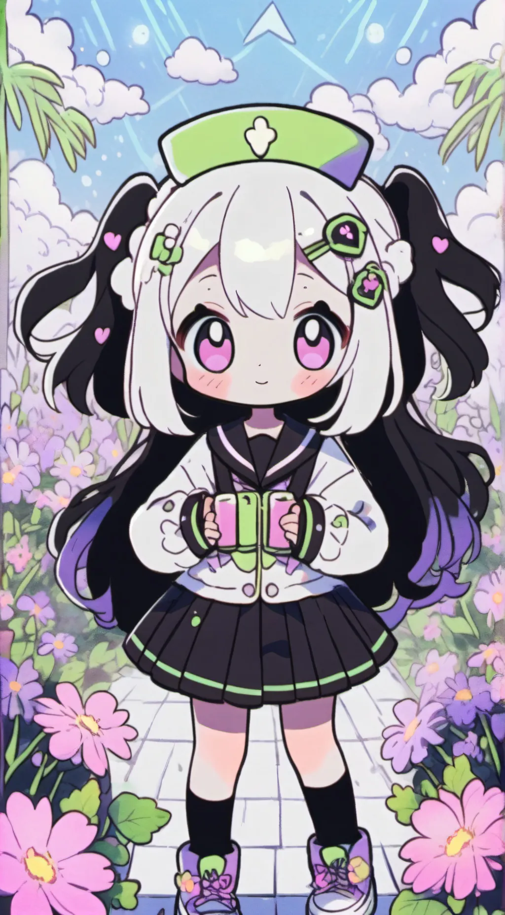 ai character: Dandy's World background