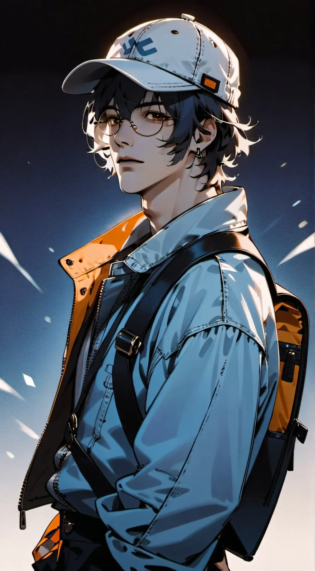 ai character: Max background