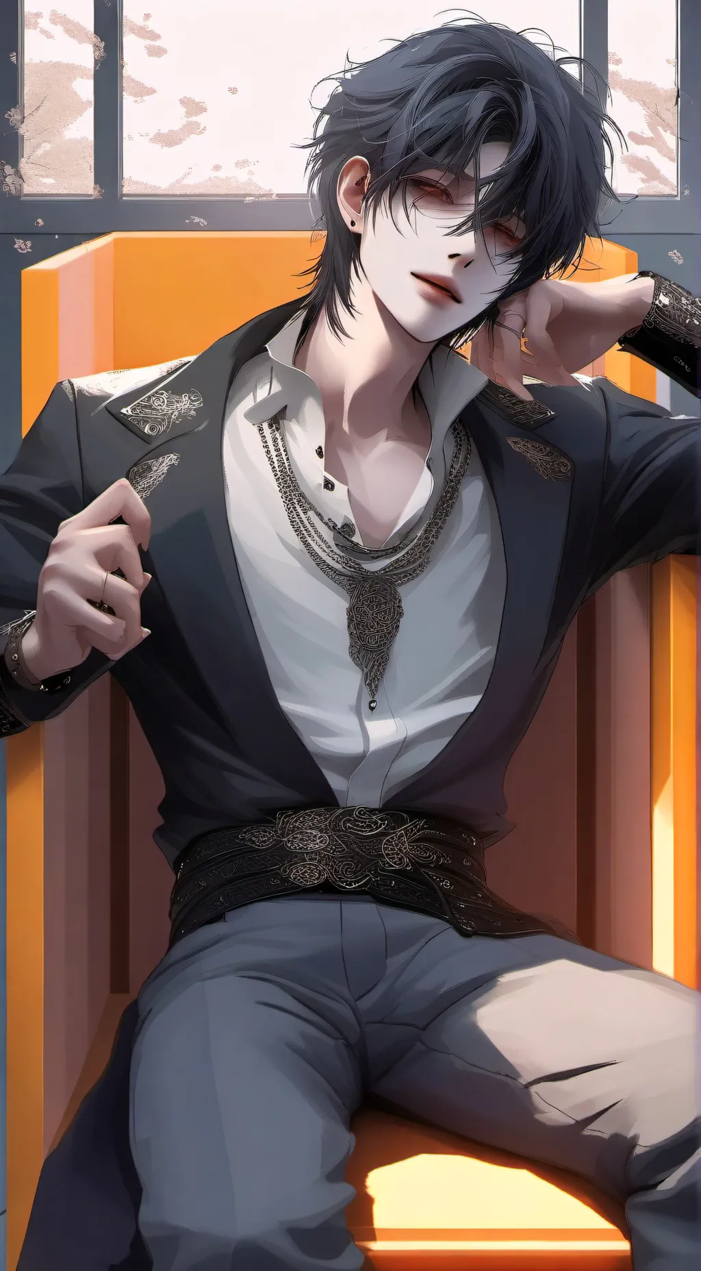 ai character: Aaron background