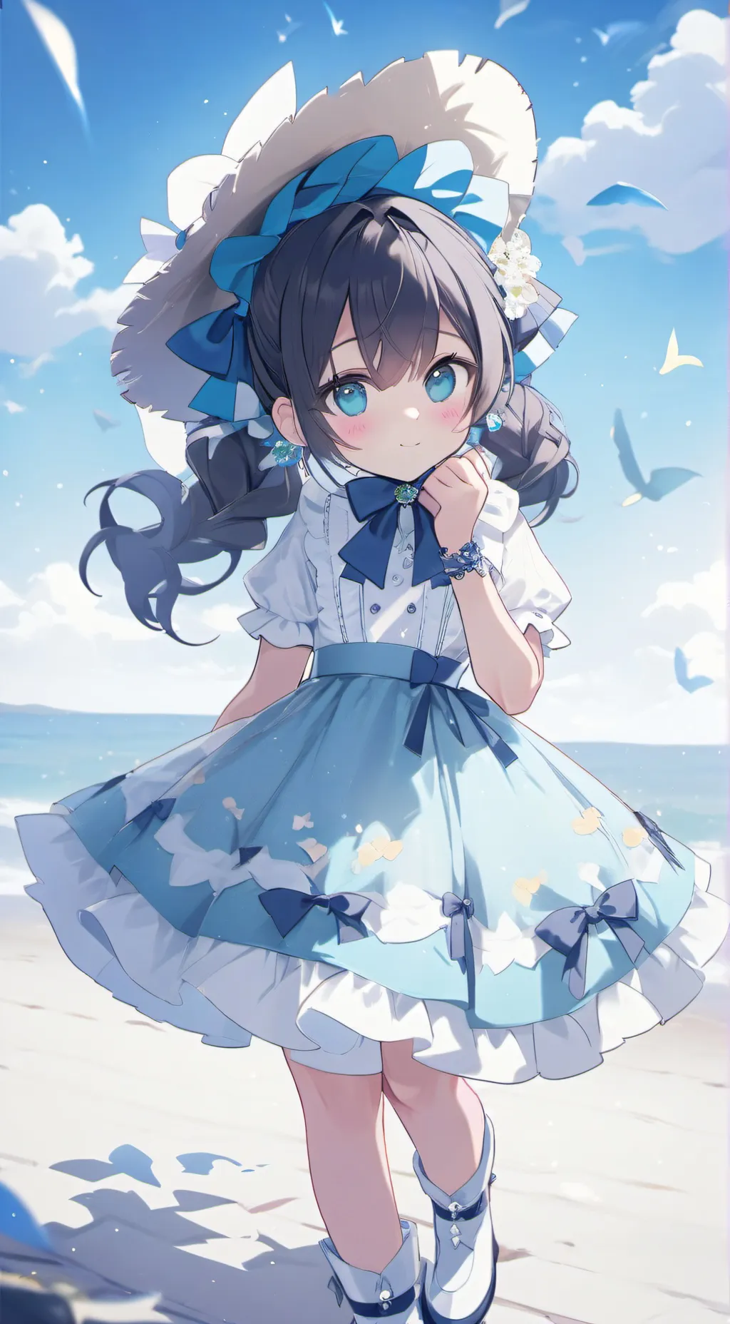 ai character: tvgoman enamorada background