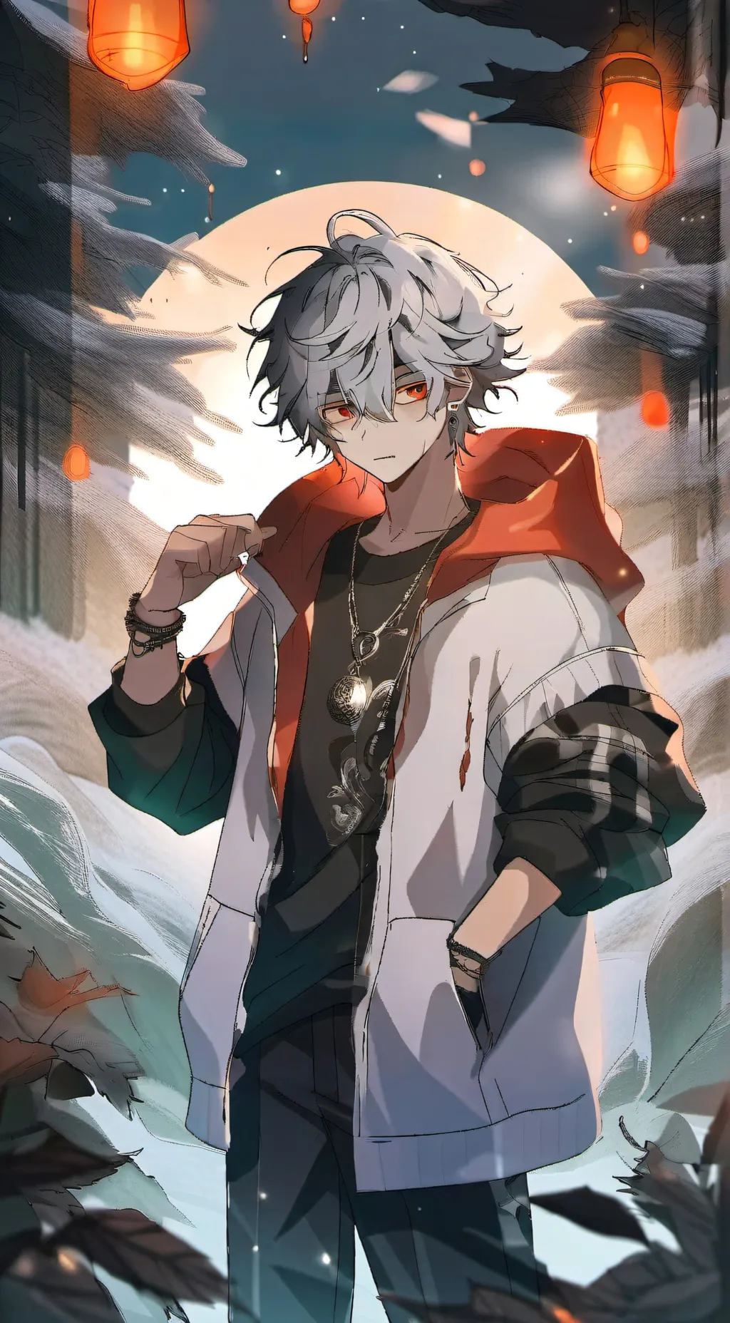 ai character: 👻mateo👻 background