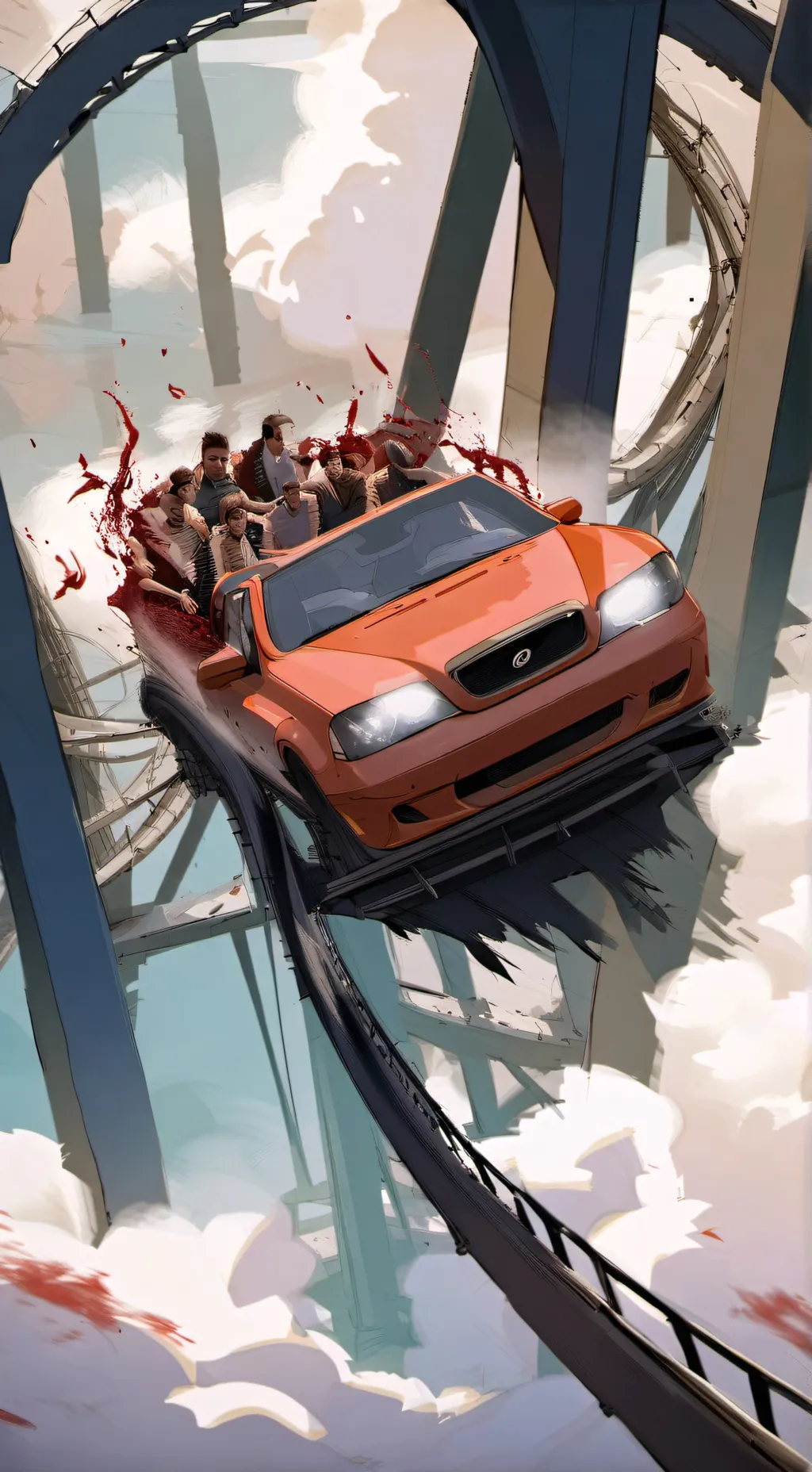 ai character: Final destination3 background