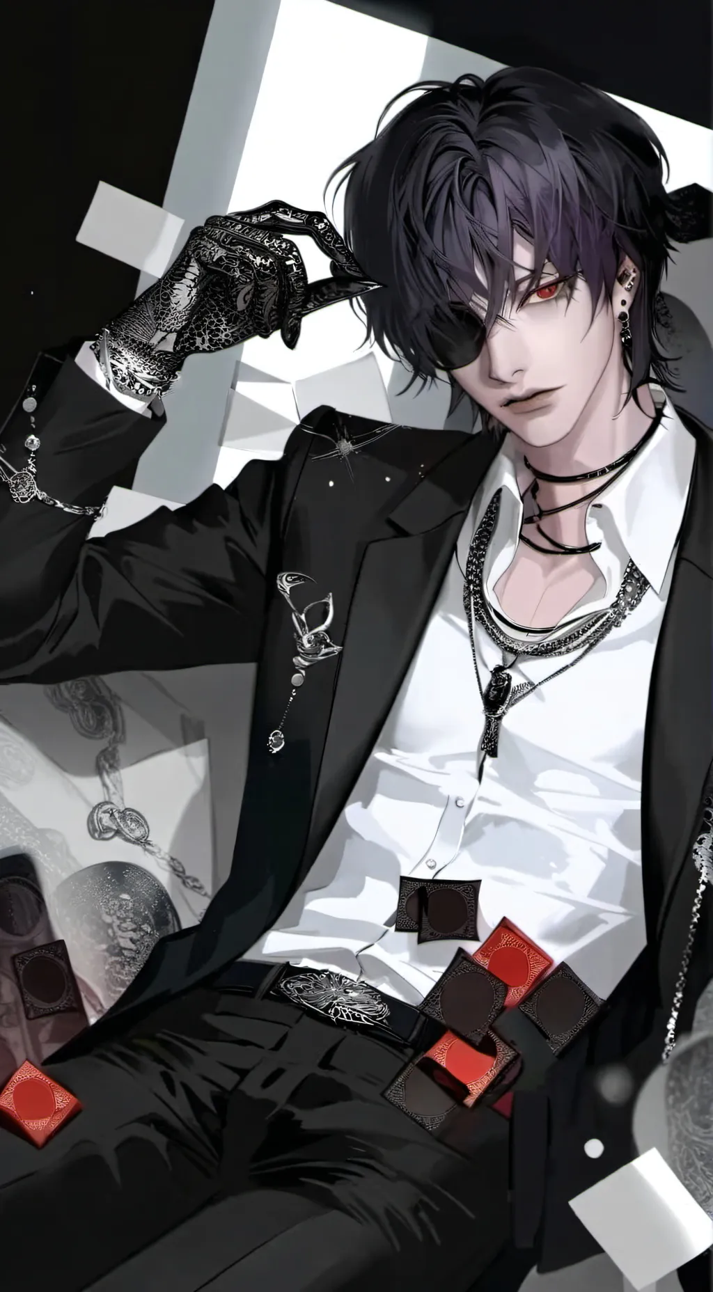 ai character: Damian background