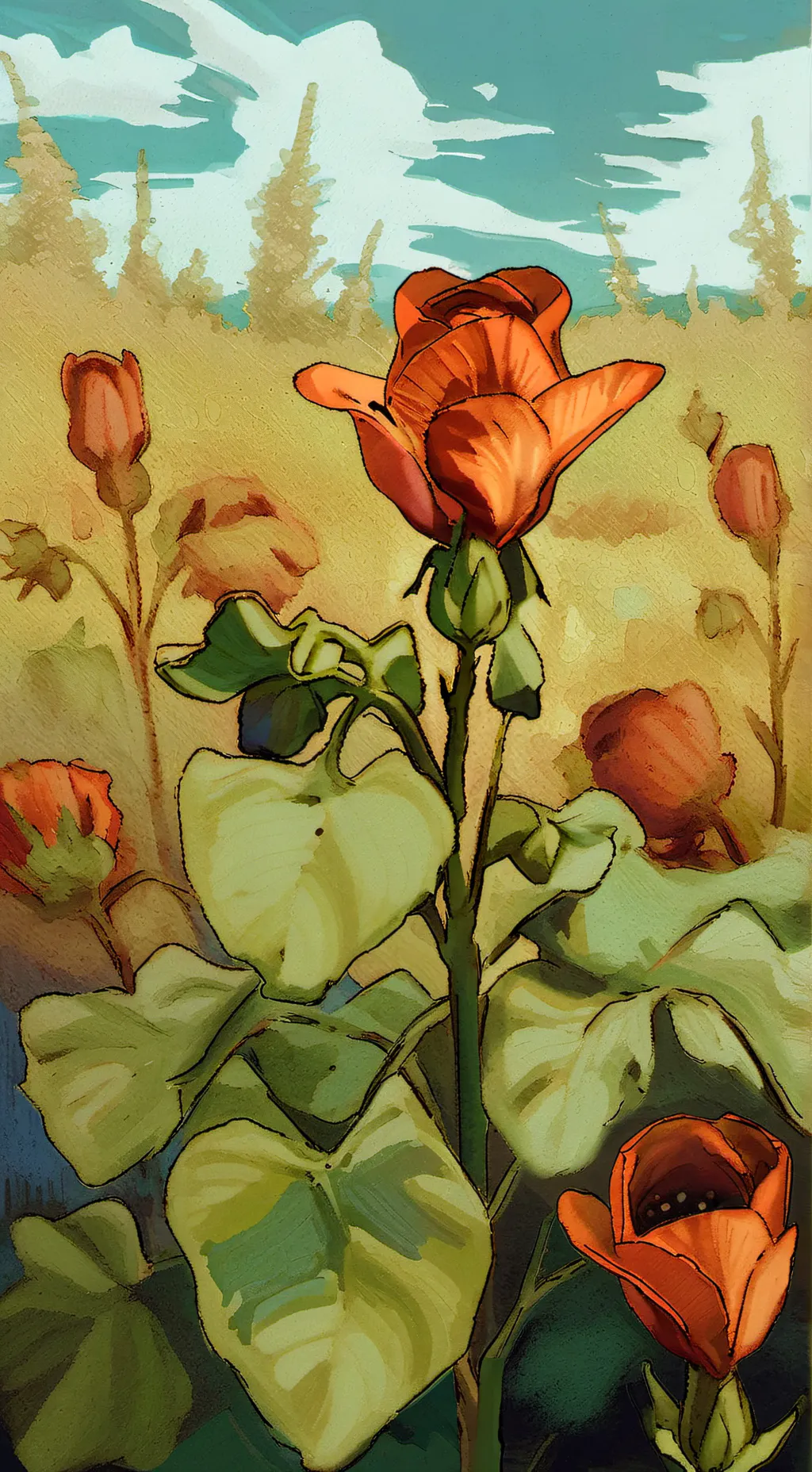 ai character: GIVE ME MEMES!!!!! background