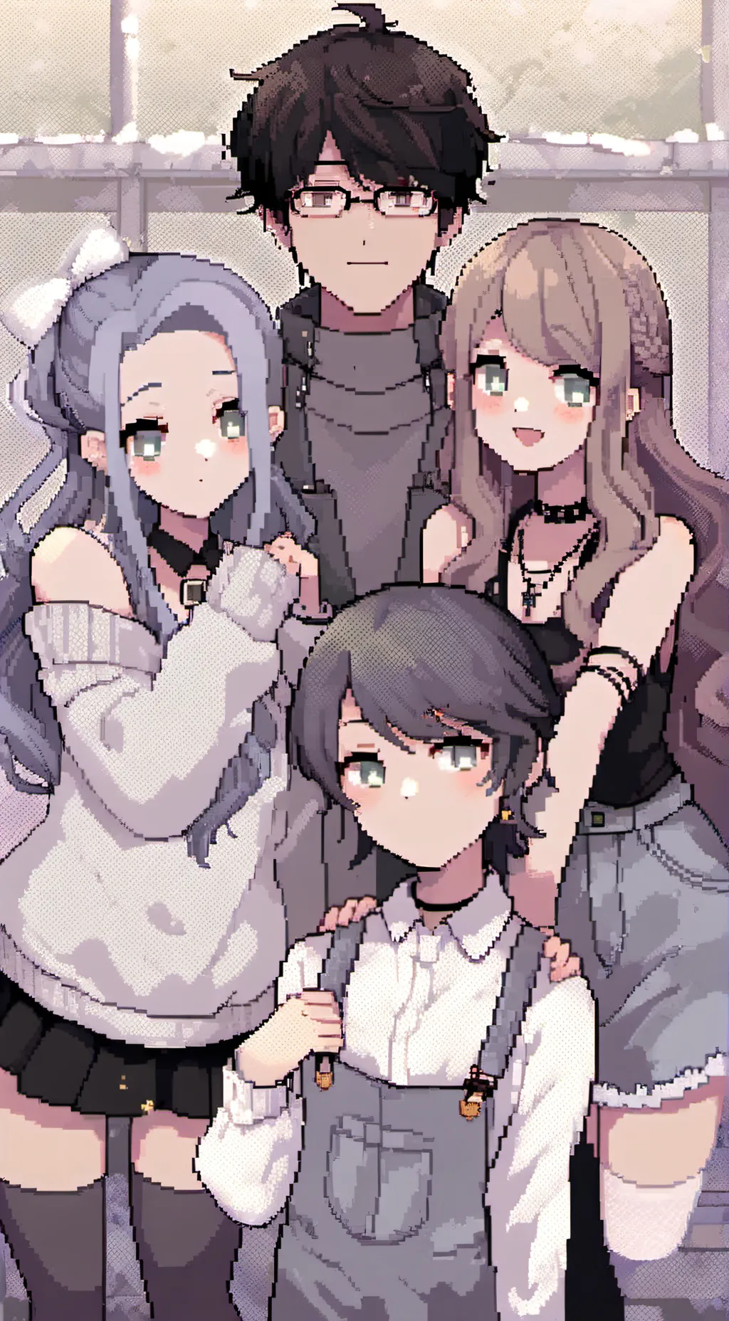 ai character: Xanders Polycule background