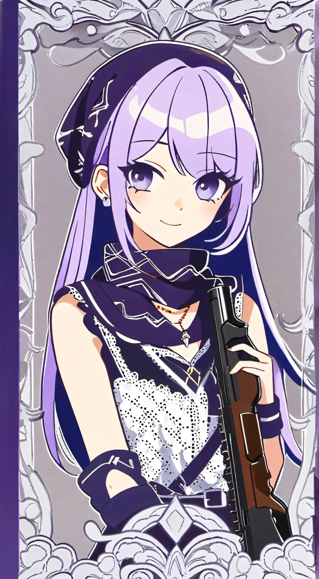 ai character: Shelly the hunter background