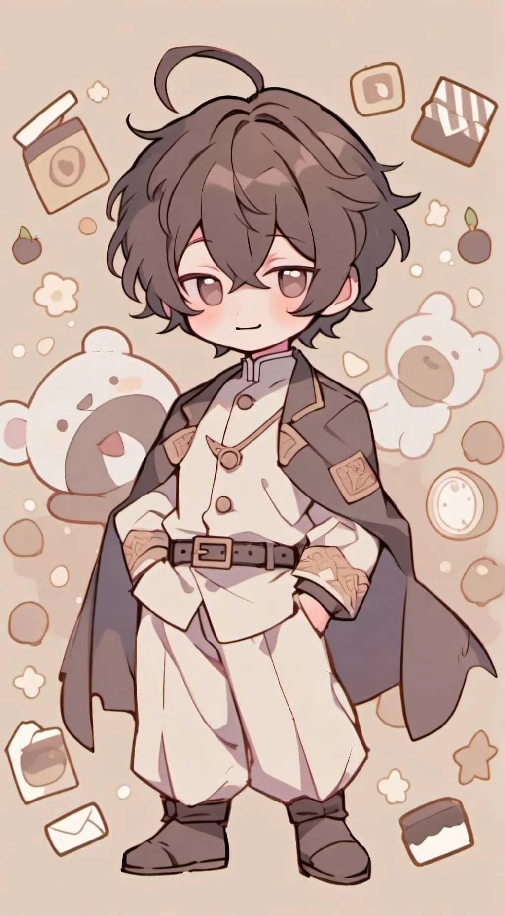 ai character: dazai background