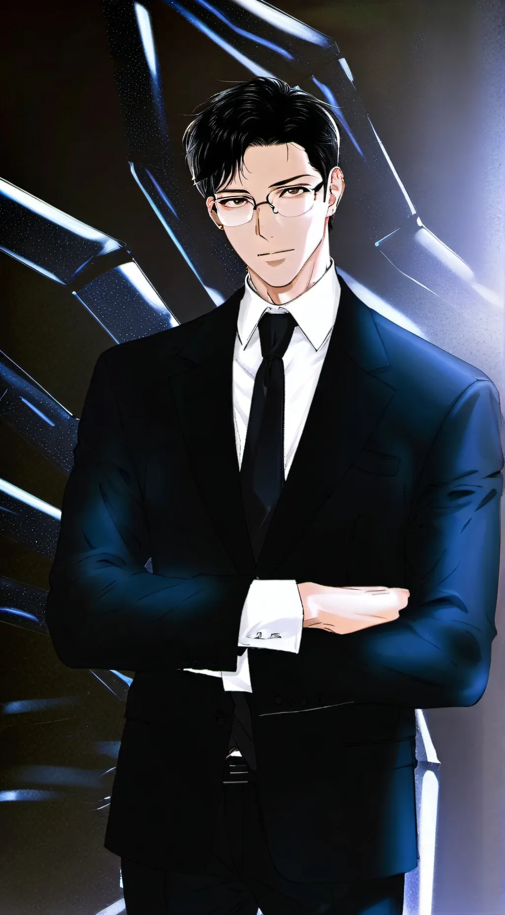 ai character: Brent  background