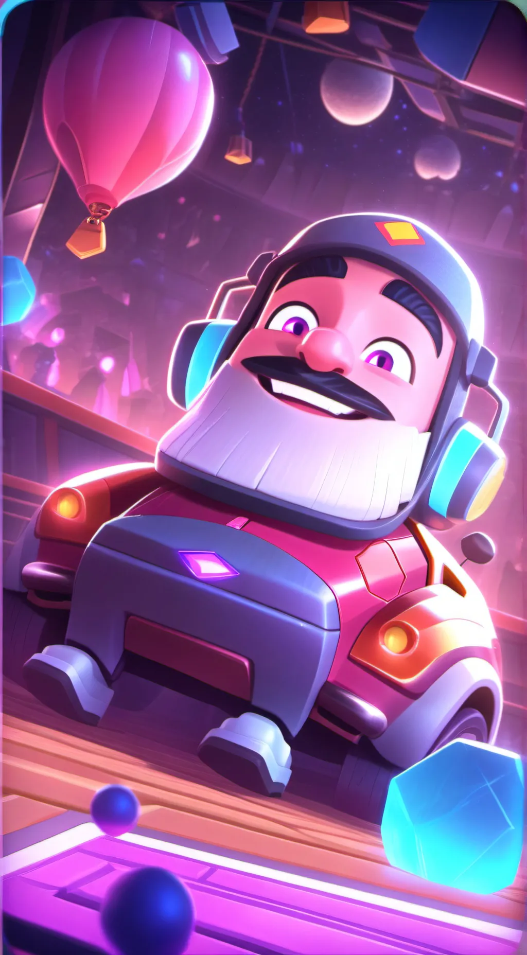 ai character: bakugo  background