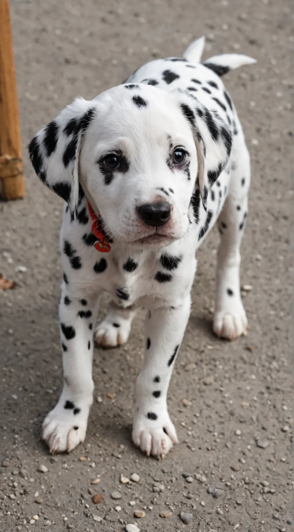 ai character: Dots  background