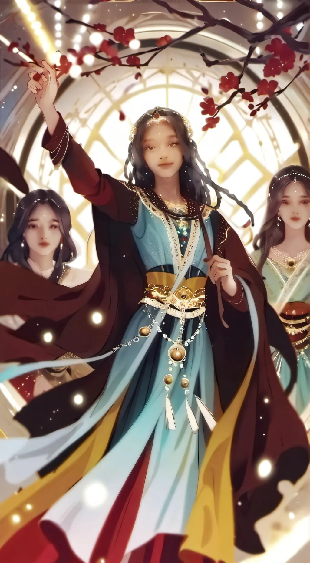 ai character: angel levy  background