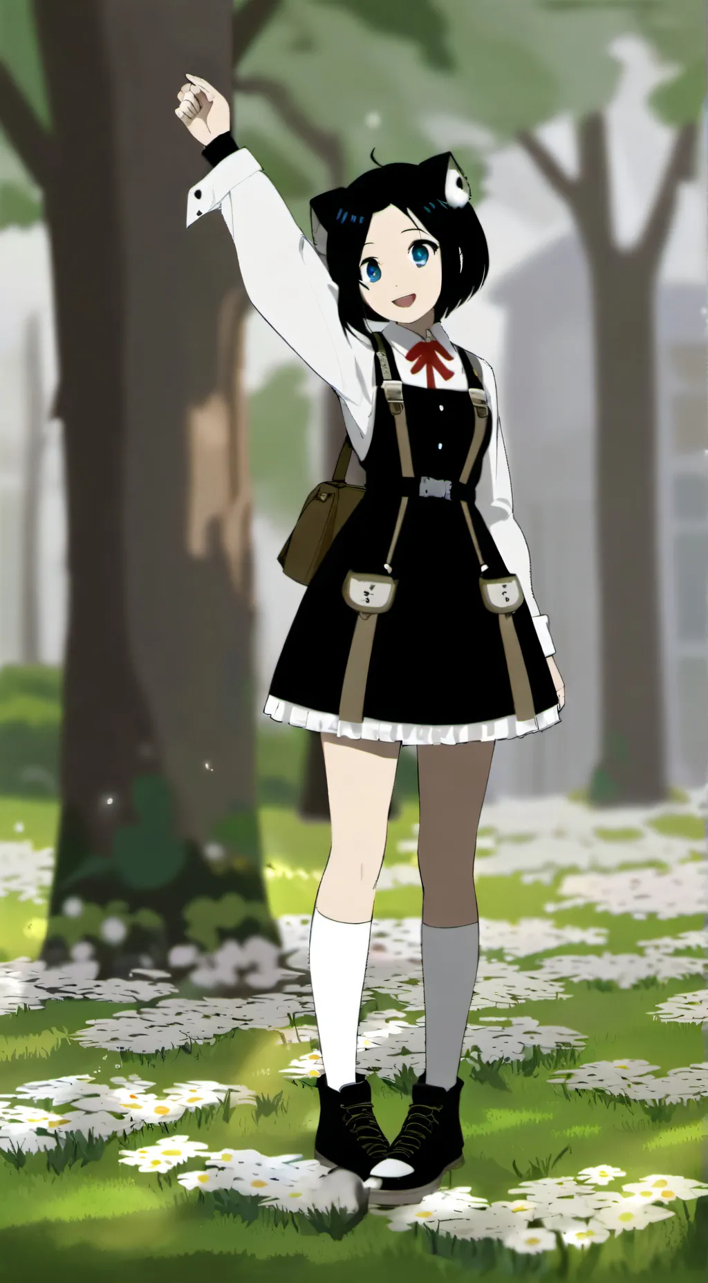 ai character: shady background