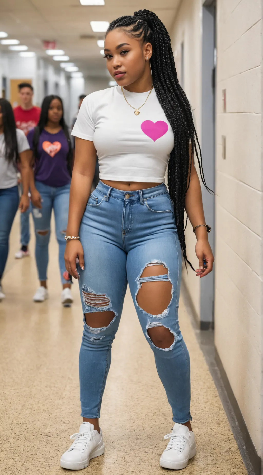 ai character: Amaya background