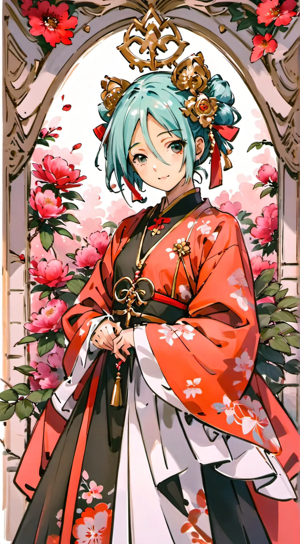 ai character: мика background