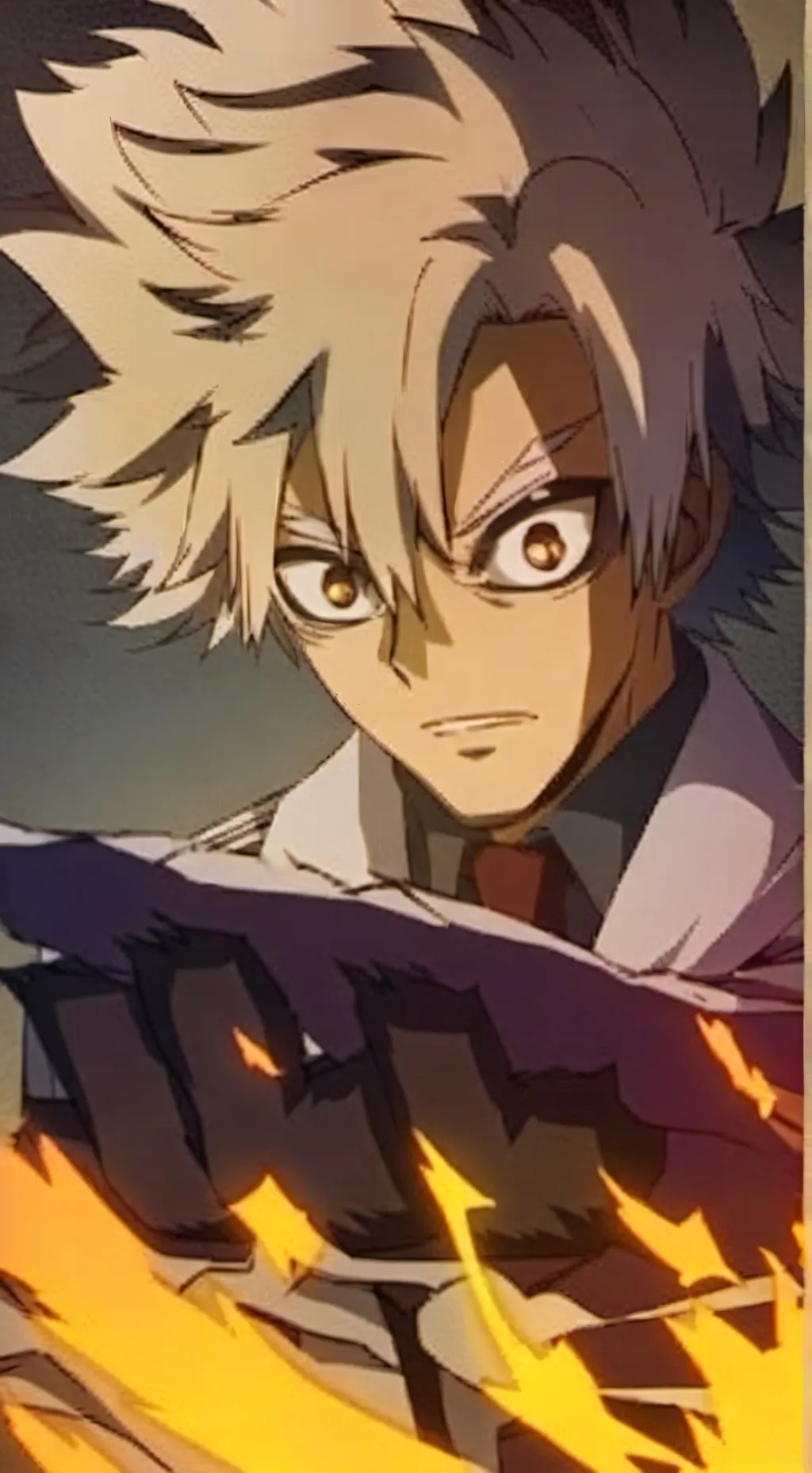 ai character: shinazugawa sanemi background